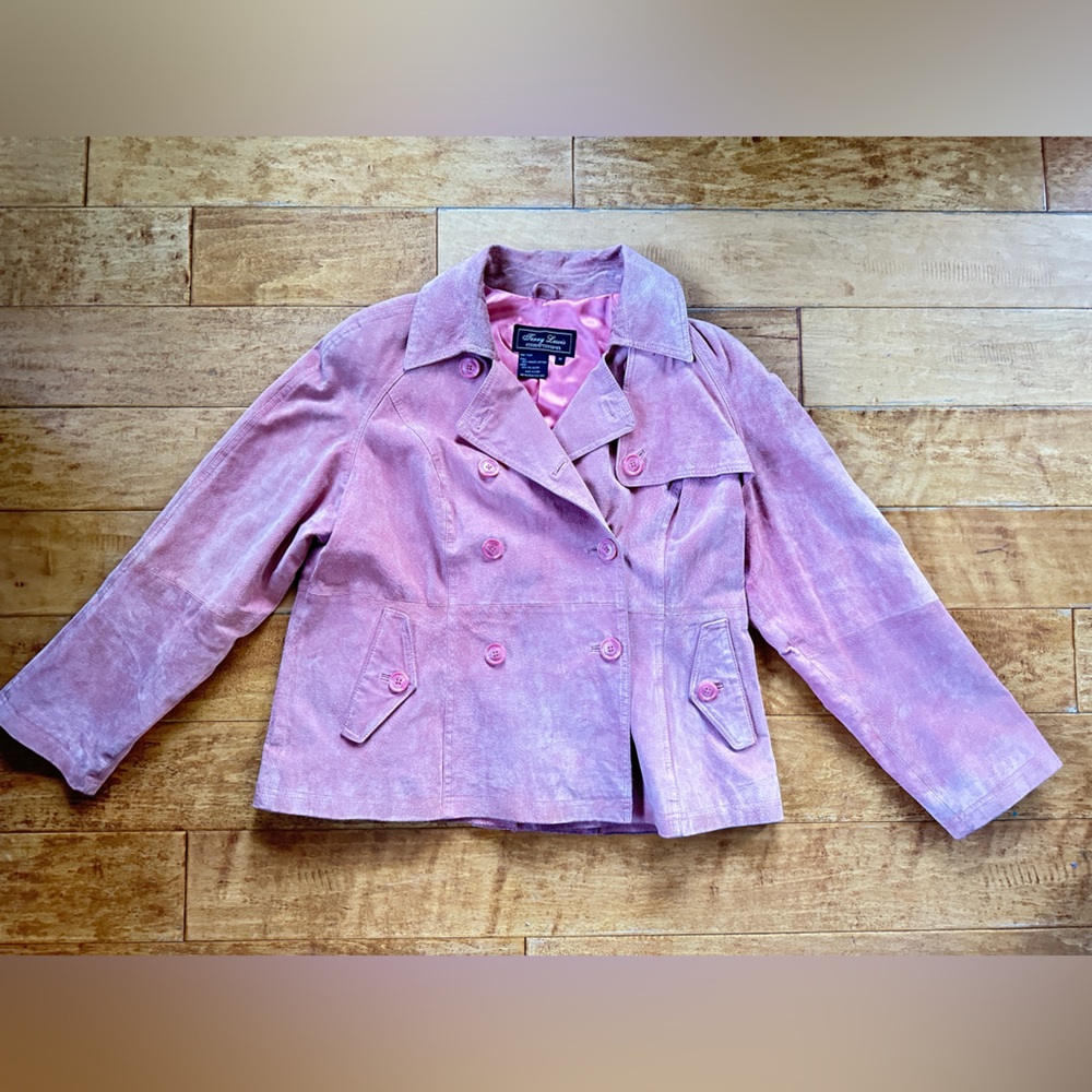 Pink Suede Jacket - image 1